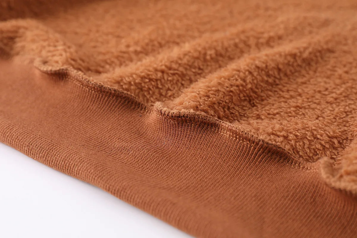 Women Thick Teddy Bear Pocket Fleece Jacket Winter Elegant Warm Coat Zip Up Outwear Overcoat Soft Fur Jacket Female Plush Coat